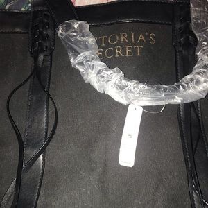 Victoria’s Secret large black tote-BRAND NEW